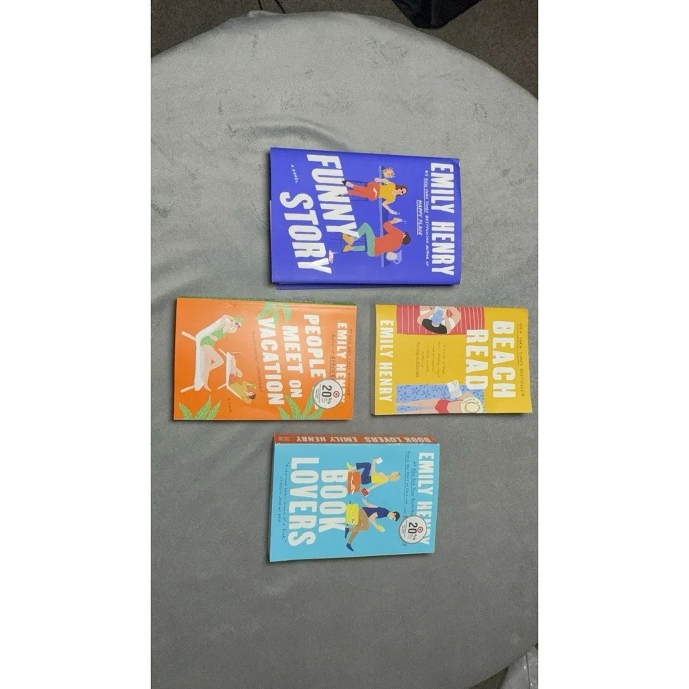 EMILY HENRY Lot. Book Lovers, Funny Story (hardback), Beach Read, People We Meet